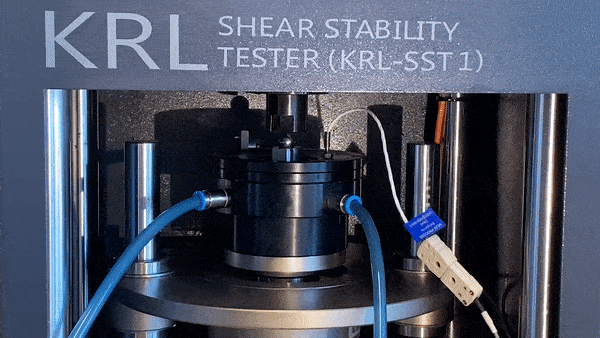 KRL Shear Stability Tester Loading